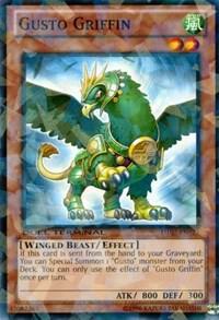Gusto Griffin - Duel Terminal 7 YuGiOh trading card
