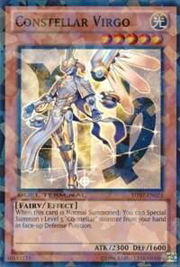 Constellar Virgo - Duel Terminal 7 (DT07) #DT07-EN023 - Duel Terminal Super Parallel Rare YuGiOh Trading Card