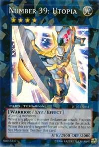 Number 39: Utopia - Duel Terminal 7 YuGiOh trading card
