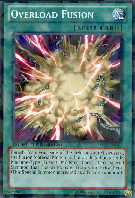 Overload Fusion - Duel Terminal 7 YuGiOh trading card