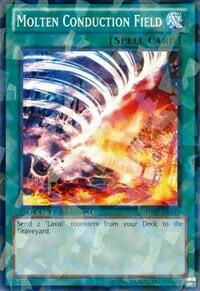 Molten Conduction Field - Duel Terminal 7 (DT07) #DT07-EN043 - Duel Terminal Normal Parallel Rare YuGiOh Trading Card