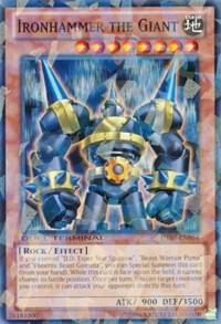 Ironhammer the Giant - Duel Terminal 7 YuGiOh trading card