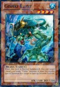 Gishki Beast - Duel Terminal 7 YuGiOh trading card