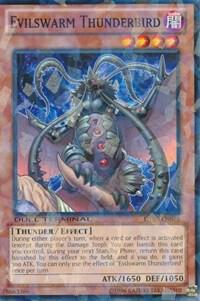 Evilswarm Thunderbird - Duel Terminal 7 YuGiOh trading card