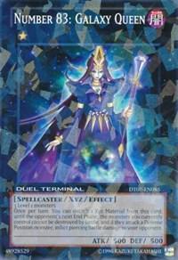 Number 83: Galaxy Queen - Duel Terminal 7 YuGiOh trading card