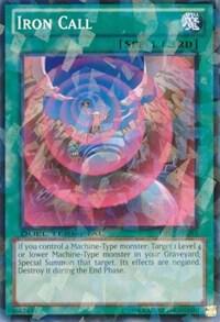 Iron Call - Duel Terminal 7 YuGiOh trading card