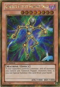 Gimmick Puppet Magnet Doll - Premium Gold (PGLD) #PGLD-EN002 - Secret Rare YuGiOh Trading Card