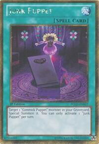 Junk Puppet - Premium Gold (PGLD) #PGLD-EN007 - Secret Rare YuGiOh Trading Card