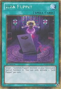 Junk Puppet - Premium Gold YuGiOh trading card
