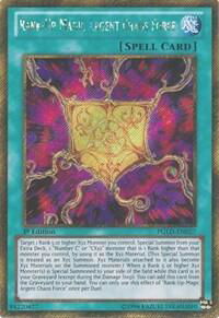 Rank-Up-Magic Argent Chaos Force - Premium Gold (PGLD) #PGLD-EN027 - Secret Rare YuGiOh Trading Card