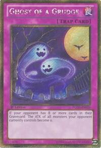 Ghost of a Grudge - Premium Gold YuGiOh trading card