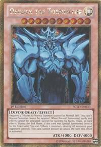 Obelisk the Tormentor - Premium Gold YuGiOh trading card