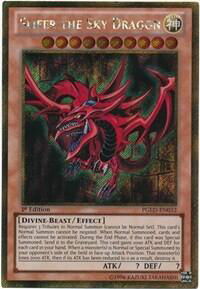 Slifer the Sky Dragon - Premium Gold (PGLD) #PGLD-EN032 - Secret Rare YuGiOh Trading Card