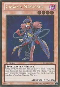 Gagaga Magician - Premium Gold (PGLD) #PGLD-EN037 - Rare YuGiOh Trading Card