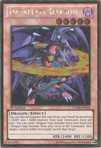 Darkflare Dragon trading card from Premium Gold Darkflare Dragon - Premium Gold YuGiOh trading card