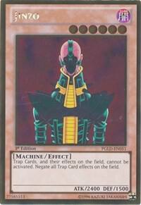 Jinzo trading card from Premium Gold Jinzo - Premium Gold YuGiOh trading card