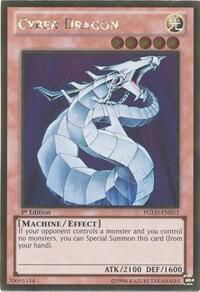 Cyber Dragon - Premium Gold (PGLD) #PGLD-EN053 - Rare YuGiOh Trading Card