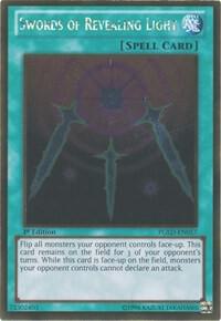 Swords of Revealing Light trading card from Premium Gold Swords of Revealing Light - Premium Gold YuGiOh trading card