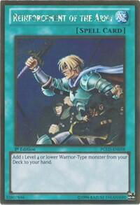 Reinforcement of the Army - Premium Gold (PGLD) #PGLD-EN058 - Rare YuGiOh Trading Card