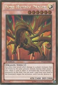 Prime Material Dragon - Premium Gold YuGiOh trading card