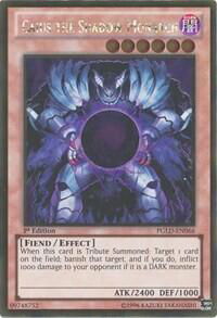 Caius the Shadow Monarch - Premium Gold (PGLD) #PGLD-EN066 - Rare YuGiOh Trading Card
