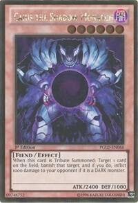 Caius the Shadow Monarch trading card from Premium Gold Caius the Shadow Monarch - Premium Gold YuGiOh trading card