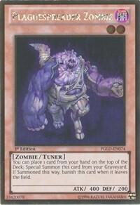 Plaguespreader Zombie trading card from Premium Gold Plaguespreader Zombie - Premium Gold YuGiOh trading card