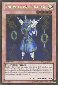 Thunder King Rai-Oh - Premium Gold (PGLD) #PGLD-EN075 - Rare YuGiOh Trading Card