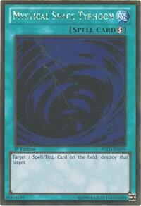 Mystical Space Typhoon - Premium Gold YuGiOh trading card