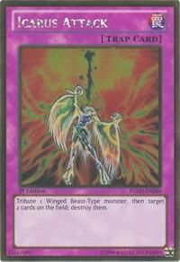 Icarus Attack - Premium Gold (PGLD) #PGLD-EN080 - Rare YuGiOh Trading Card