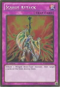 Icarus Attack trading card from Premium Gold Icarus Attack - Premium Gold YuGiOh trading card