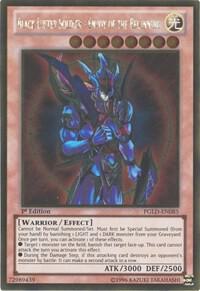 Black Luster Soldier - Envoy of the Beginning - Premium Gold YuGiOh trading card