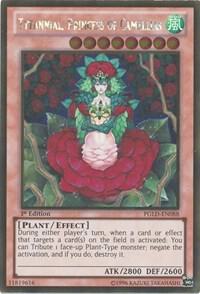 Tytannial, Princess of Camellias - Premium Gold YuGiOh trading card