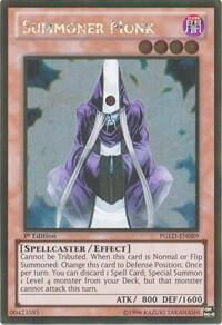 Summoner Monk - Premium Gold (PGLD) #PGLD-EN089 - Rare YuGiOh Trading Card