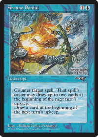 Arcane Denial (Axe) - Alliances (ALL) #22a - Common Magic: The Gathering Trading Card