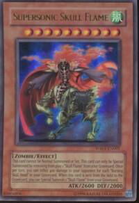 Supersonic Skull Flame - Yu-Gi-Oh! 5D's Wheelie Breakers Promotional Cards (WB01) #WB01-EN001 - Ultra Rare YuGiOh Trading Card