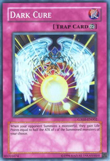 Dark Cure - Yu-Gi-Oh! GX Tag Force Evolution Promo YuGiOh trading card