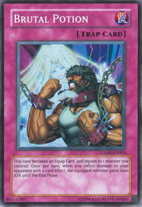 Brutal Potion - Yu-Gi-Oh! GX Tag Force Evolution Promo  #GX05-EN003 - Super Rare YuGiOh Trading Card