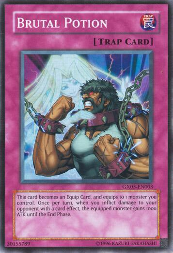 Brutal Potion - Yu-Gi-Oh! GX Tag Force Evolution Promo YuGiOh trading card