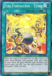 Fire Formation - Tenki - Fire Fists Special Editon (FFSE) #FFSE-EN001 - Super Rare YuGiOh Trading Card