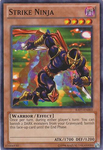 Strike Ninja (Starfoil) - Battle Pack Tournament Prize Cards YuGiOh trading card