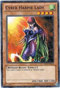 Cyber Harpie Lady (Starfoil) - Battle Pack Tournament Prize Cards YuGiOh trading card