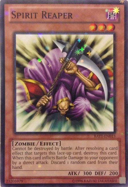 Spirit Reaper (Starfoil) - Battle Pack Tournament Prize Cards YuGiOh trading card