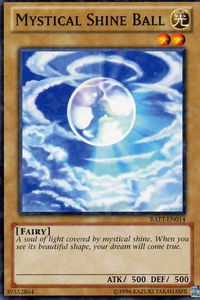 Mystical Shine Ball (Starfoil) - Battle Pack Tournament Prize Cards (BATT) #BATT-EN014 - Rare YuGiOh Trading Card