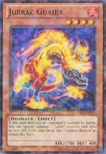 Jurrac Guaiba (Starfoil) - Battle Pack Tournament Prize Cards YuGiOh trading card
