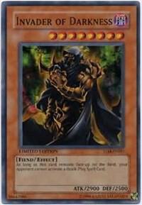 Invader of Darkness - The Lost Millennium YuGiOh trading card