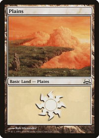Plains (26) - Duel Decks: Divine vs. Demonic (DDC) #26 - Land Magic: The Gathering Trading Card
