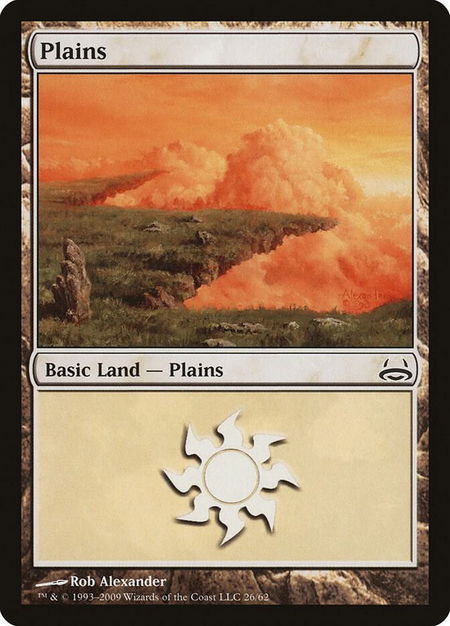 Plains (26) - Duel Decks: Divine vs. Demonic Magic: The Gathering trading card
