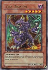 Vice Dragon (Promo) - Raging Battle SE (RGBT-ENSE) #DDY1-EN001 - Ultra Rare YuGiOh Trading Card