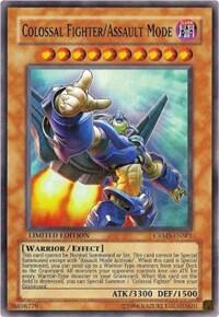 Colossal Fighter/Assault Mode trading card from Sneak Preview Series 4 Colossal Fighter/Assault Mode - Sneak Preview Series 4 YuGiOh trading card